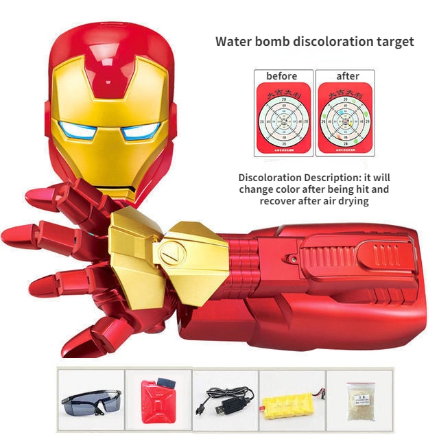 Marvel Iron Man Electronic Launcher Gel Blaster