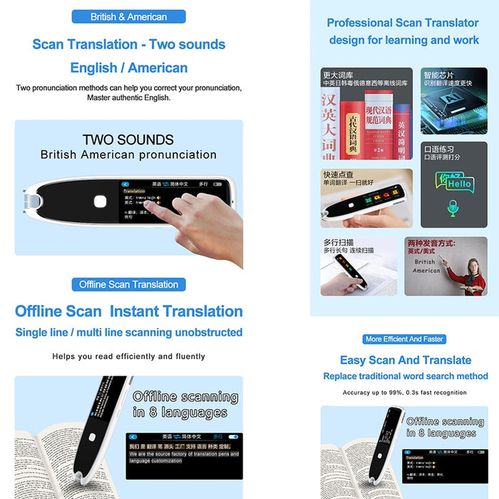 VoxLingo Scan & Translate Pen