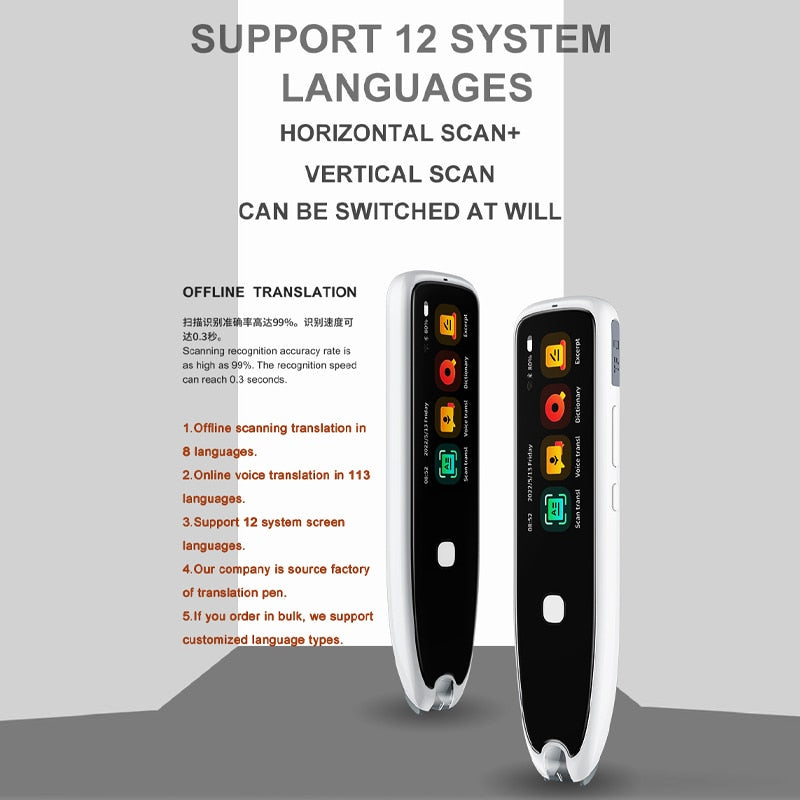 VoxLingo Scan & Translate Pen