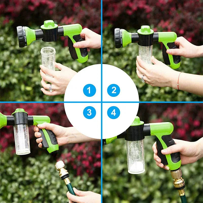 AquaMist 8-in-1 Multifunctional Spray Gun