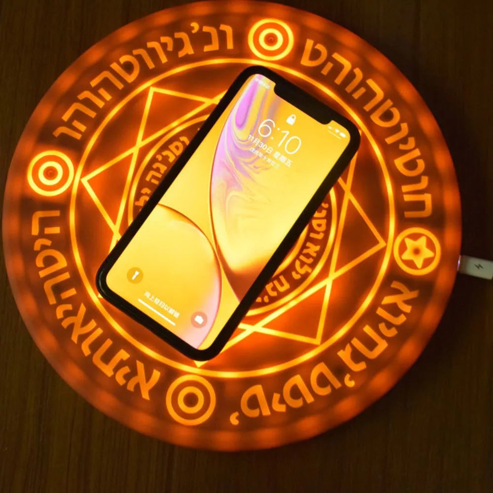 Glowing Magic Array Wireless Charger