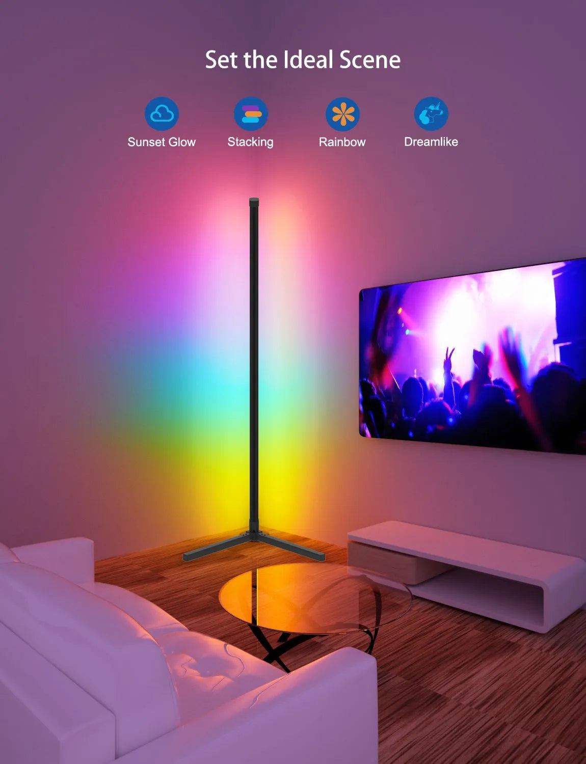 ChromaBeat Smart RGB Floor Lamp