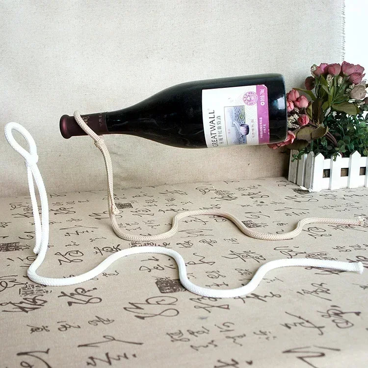 Magical Suspension Iron Chain Wine Rack