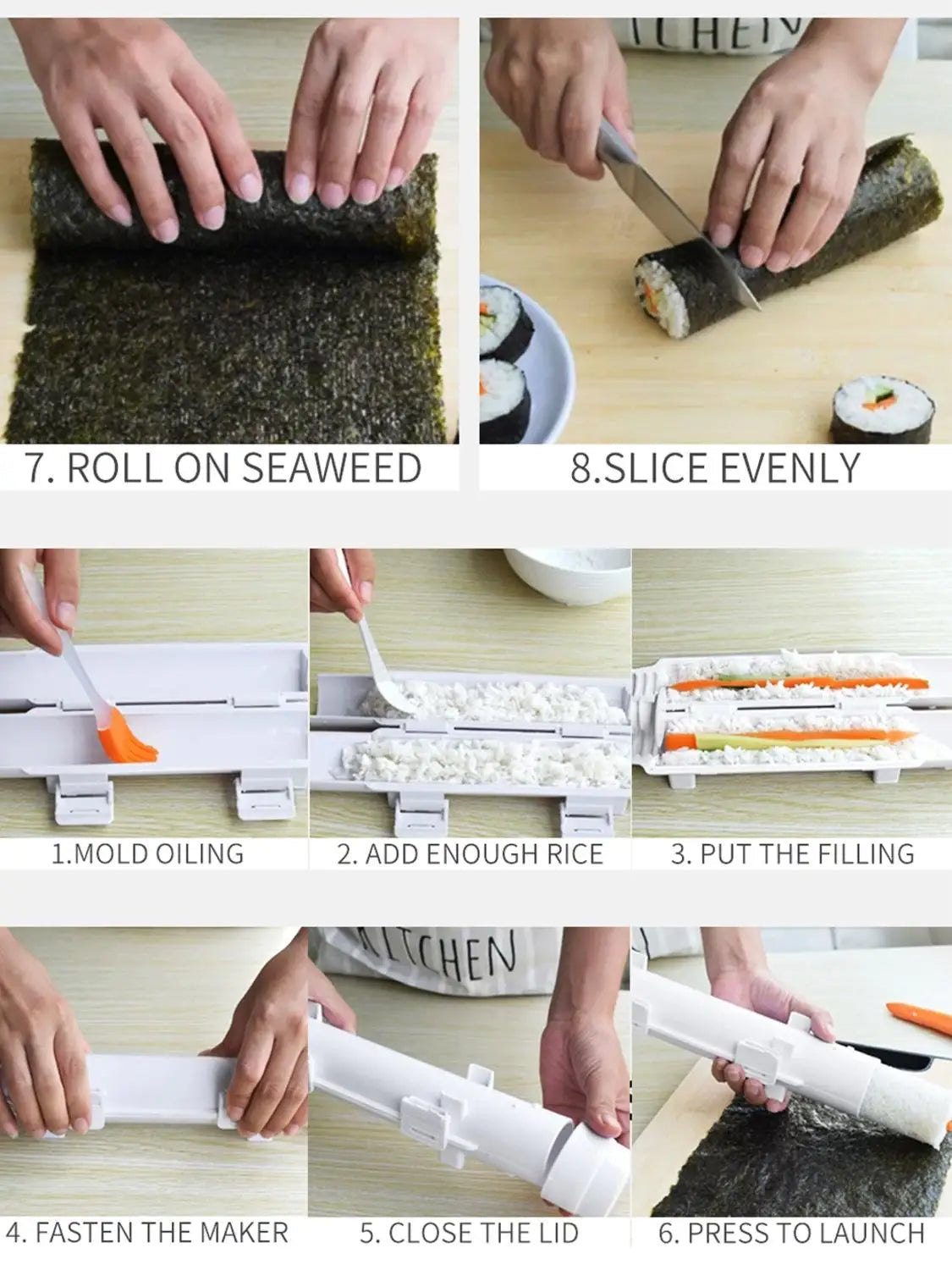 Quick Sushi Maker Roller