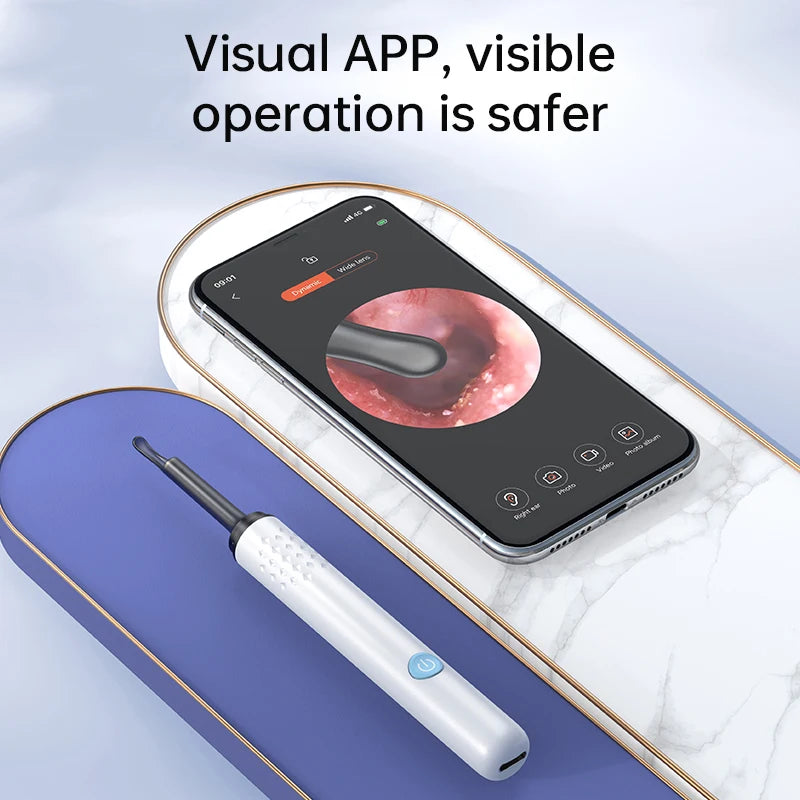 VisionClear Pro - Visual Ear Cleaner with Camera