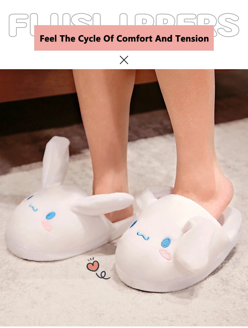 Plush Ear Slippers