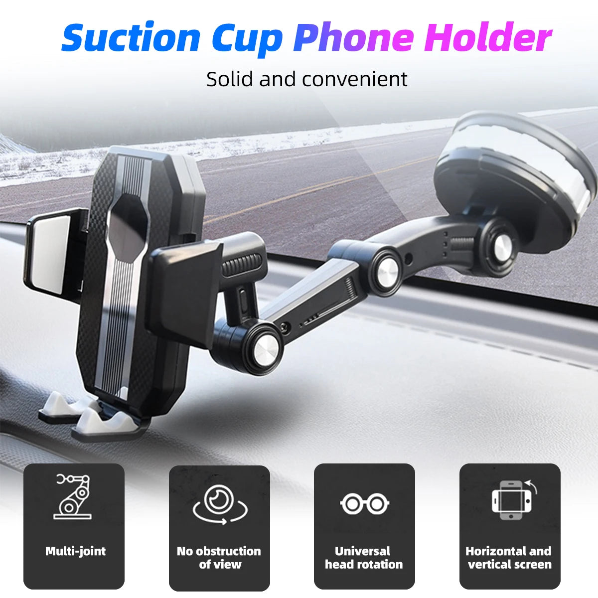 SwivelGrip™ Car Phone Mount