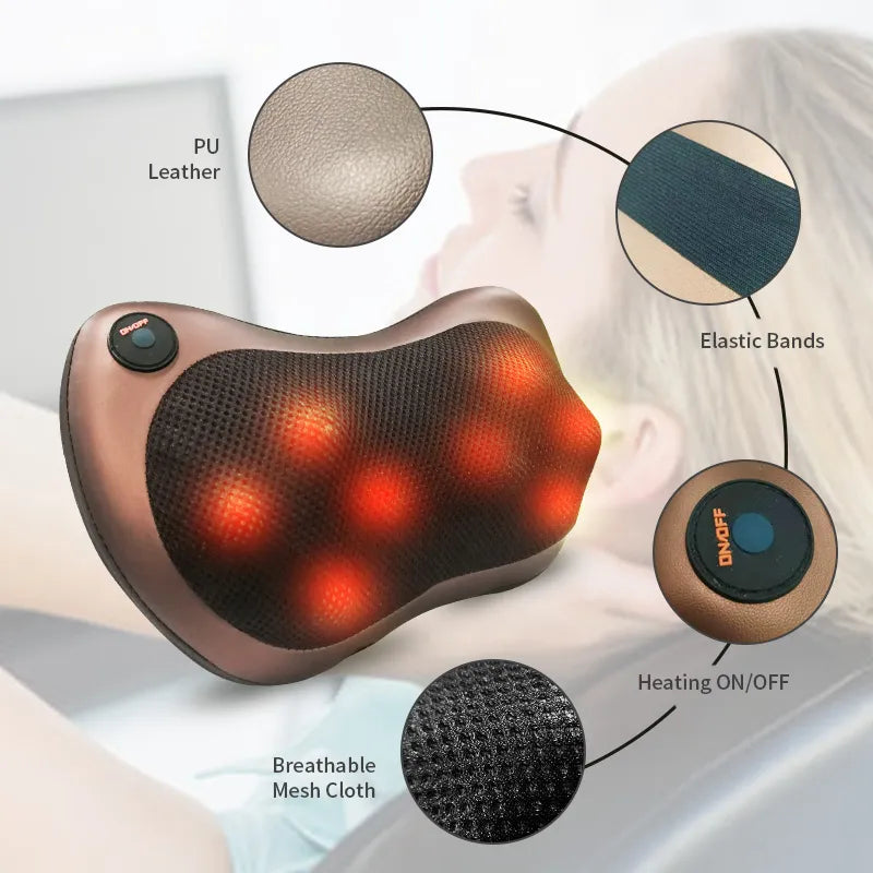 SwivelRelax™ Shiatsu Massage Pillow