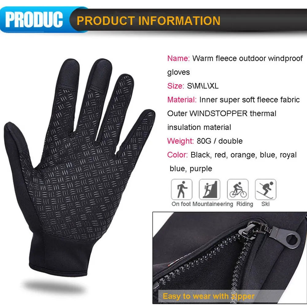 Touchscreen Waterproof Winter Gloves