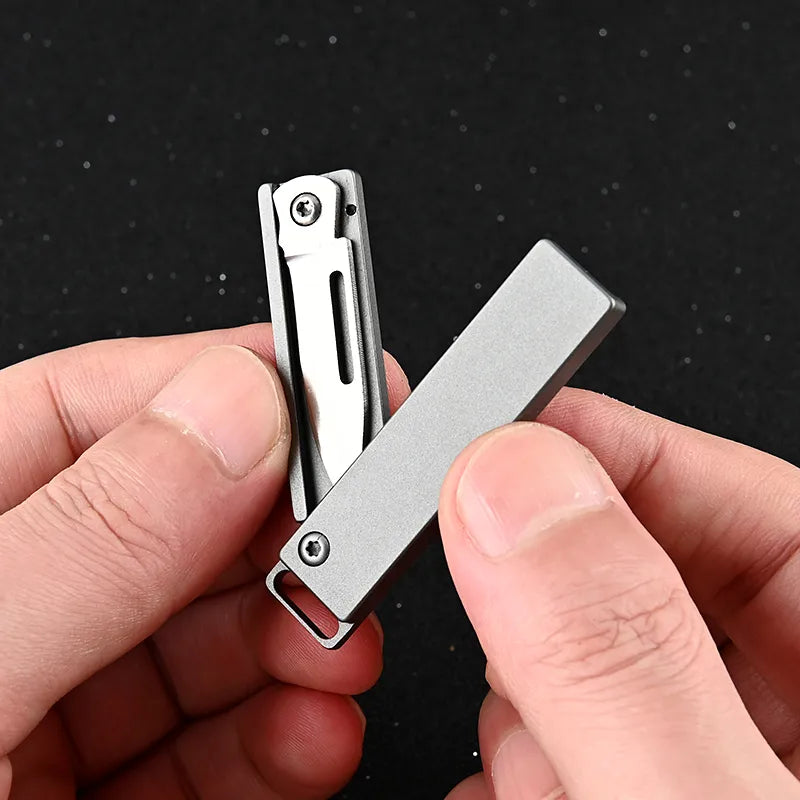 TitanEdge Mini Titanium Folding Knife