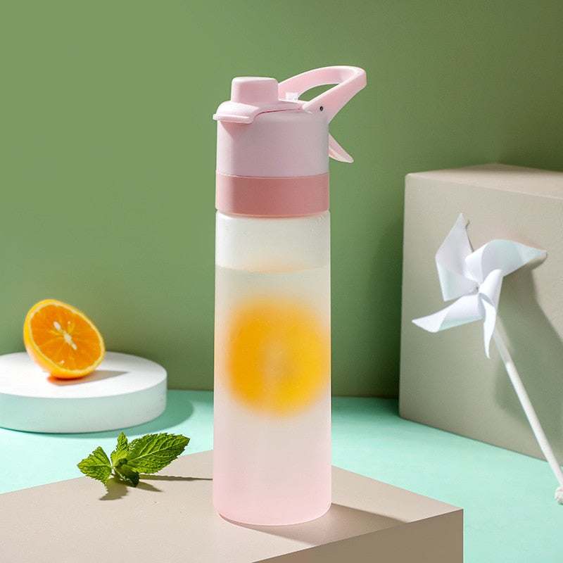 HydrateBliss Spray Water Bottle