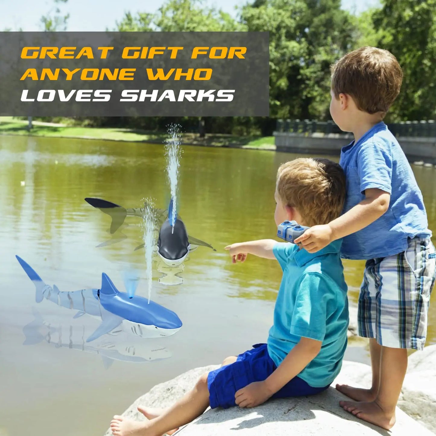 RC Shark Water Toy