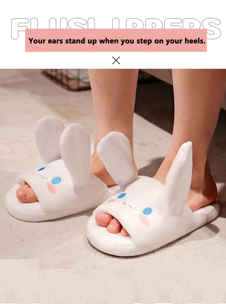 Plush Ear Slippers