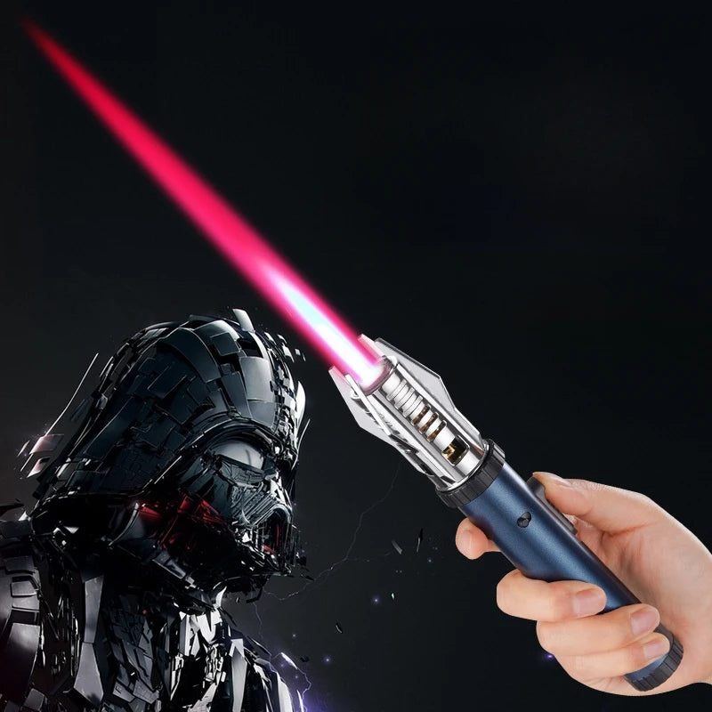 Planet Lightsaber Butane Gas Lighter - 360° Turbine Torch Jet