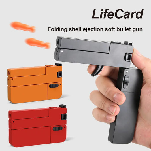Lifecard Soft Bullet Gun Toy