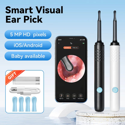 VisionClear Pro - Visual Ear Cleaner with Camera