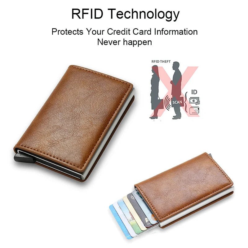 SecureTag Leather Wallet