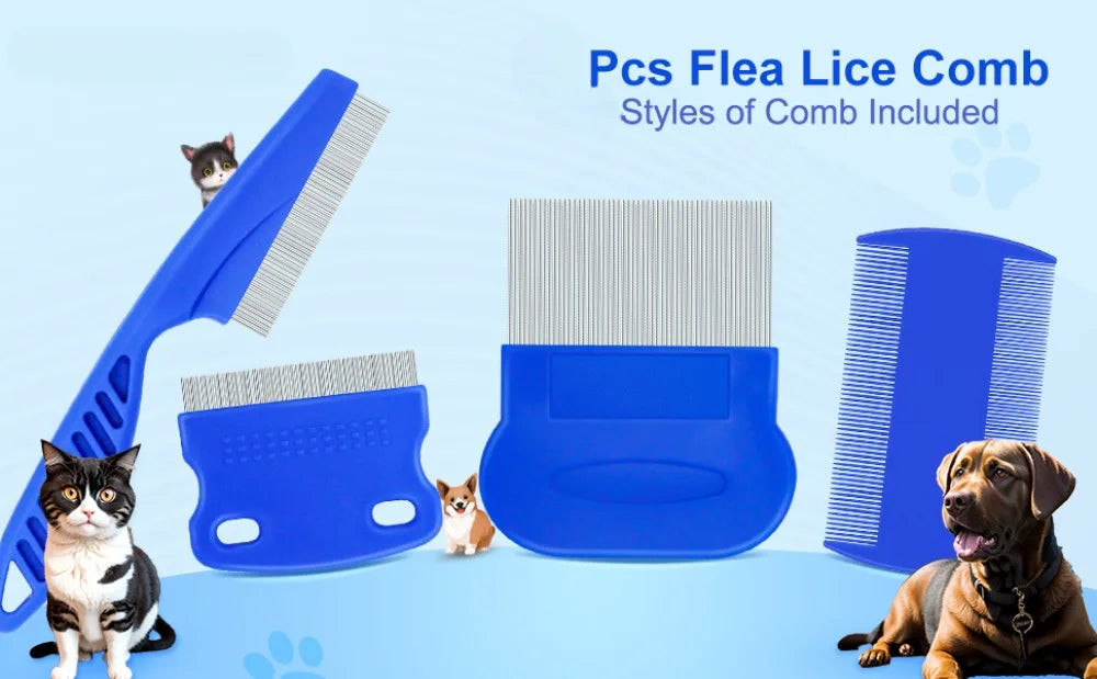 FurGuard Pet Hair and Flea Comb