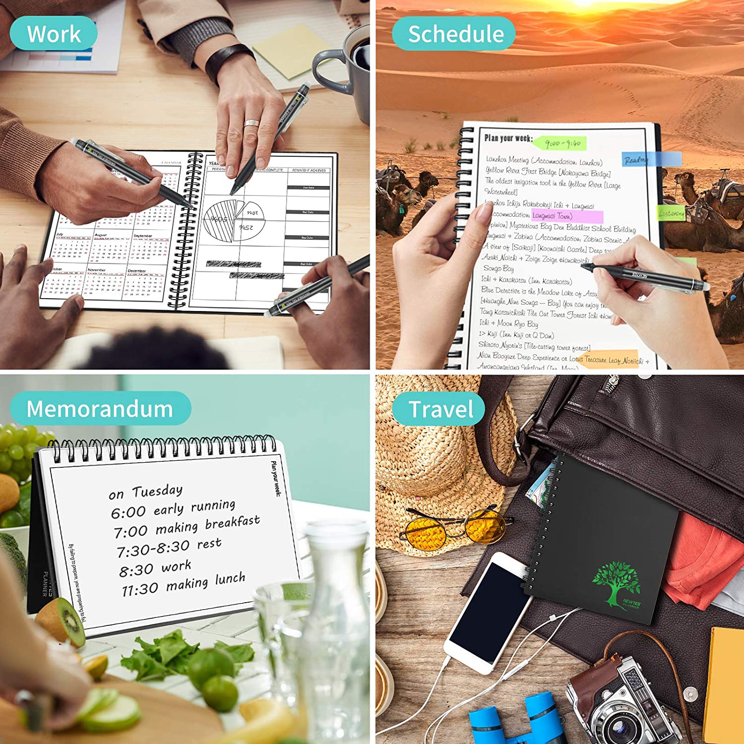 EcoScribe Smart Reusable Notebook