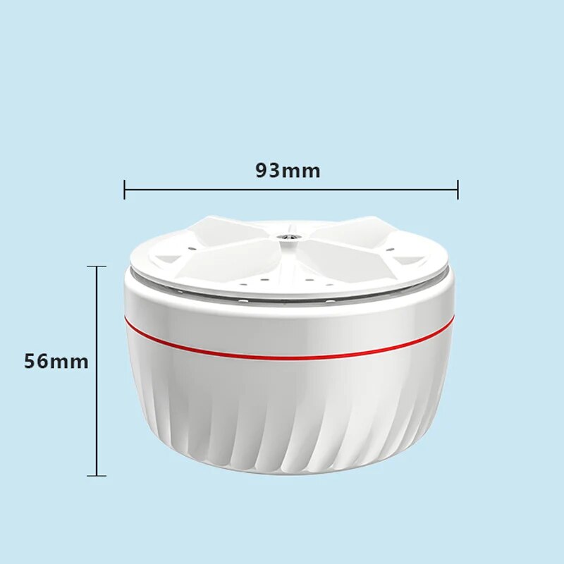 Mini Ultrasonic Turbine Washing Machine