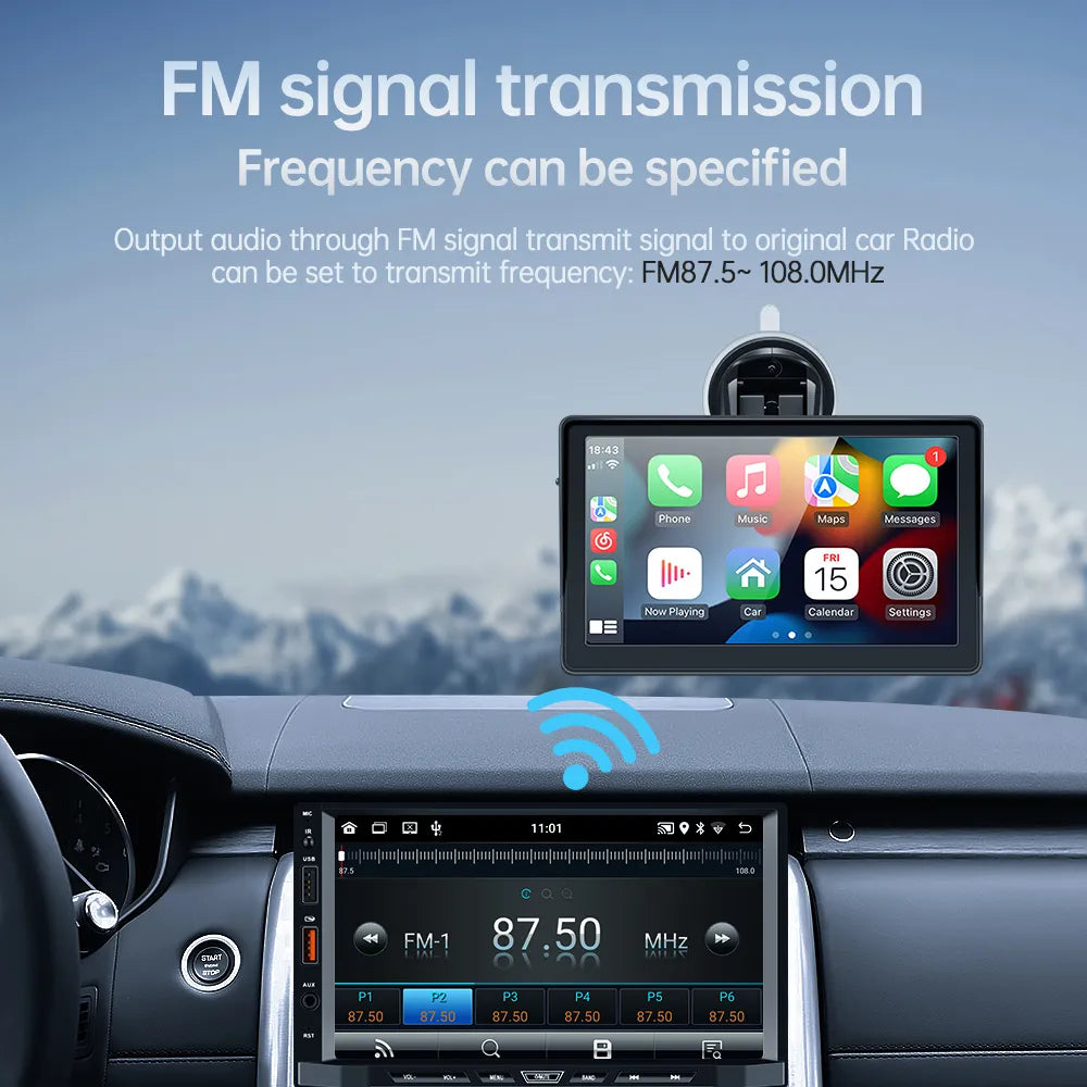 CarPlay & Android Car Wireless Video Player