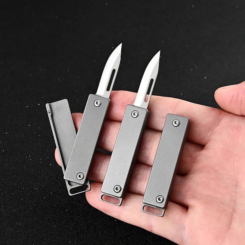 TitanEdge Mini Titanium Folding Knife
