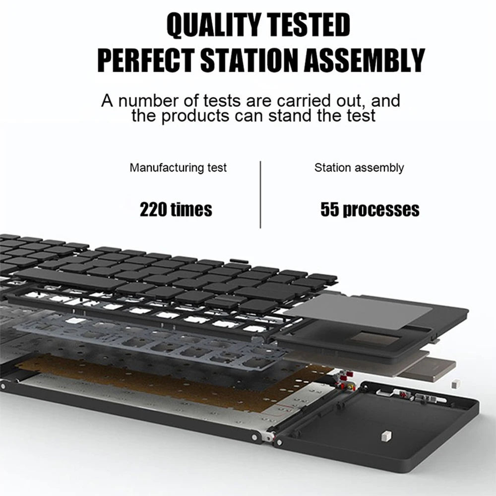 Mini Wireless Keyboard with Touchpad