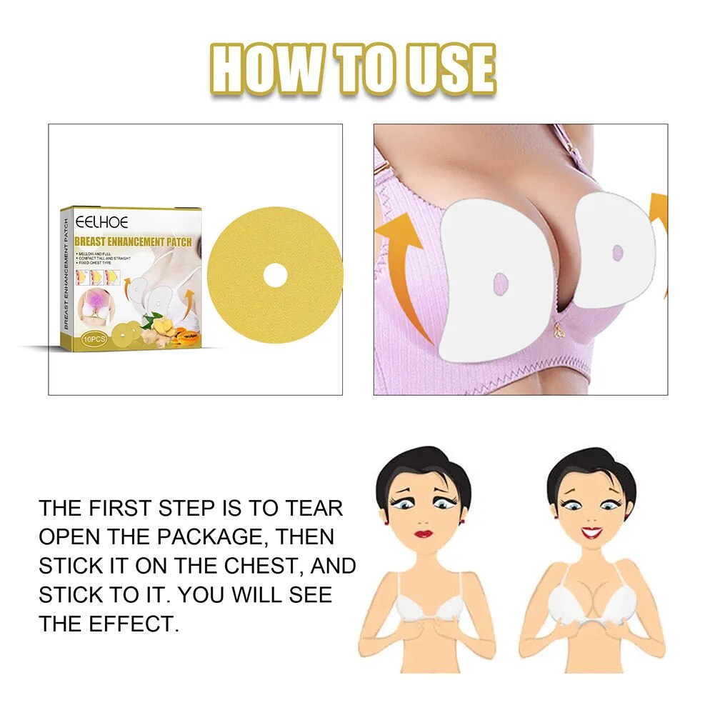 Natural Ginger Breast Enhancer Pads