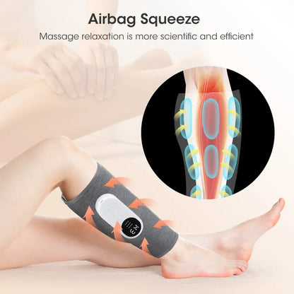 FlexRelax 360° Leg Massager with Hot Compress