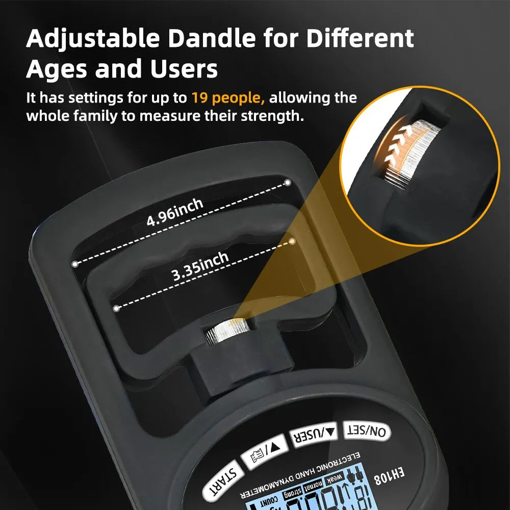 DynaGrip Digital Hand Dynamometer