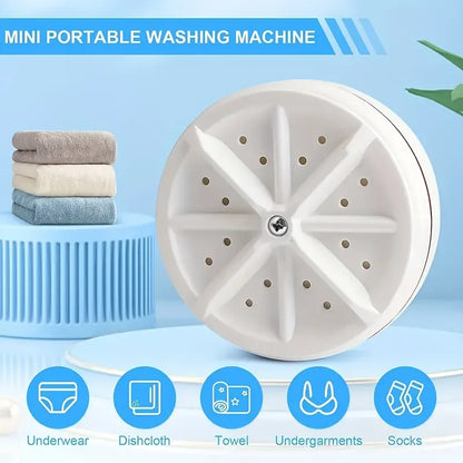 Mini Ultrasonic Turbine Washing Machine