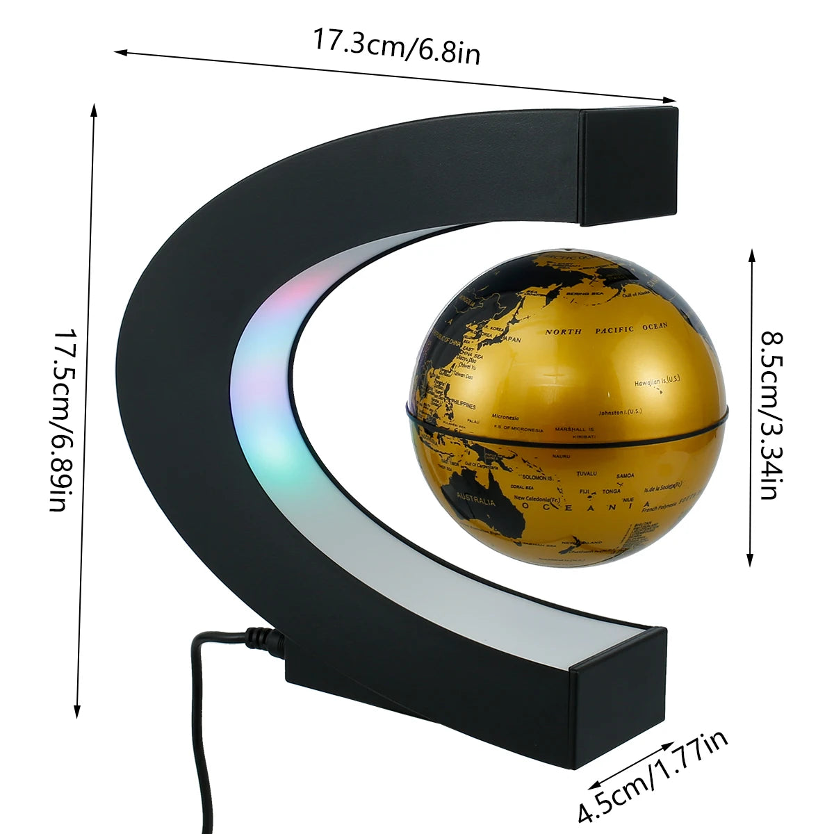 LevitaGlobe Magnetic Levitating Lamp