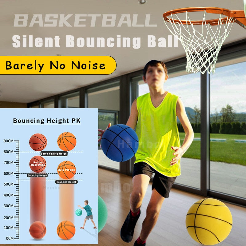 WhisperBounce Indoor Silent Basketball