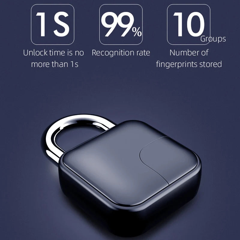 SecureLink Fingerprint Bluetooth Smart Padlock