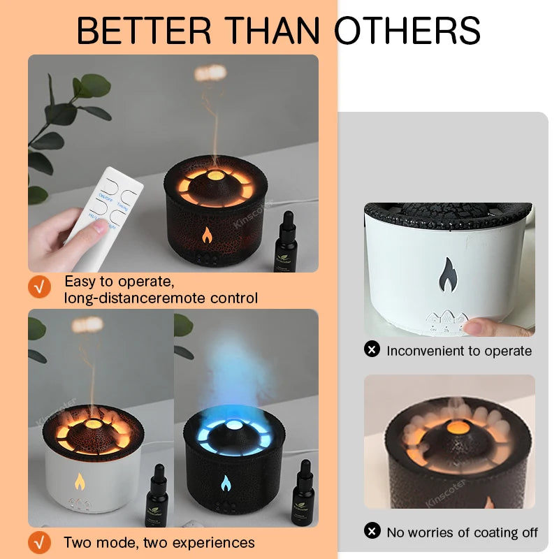 VolcanoAura 360ml Aroma Oil Diffuser