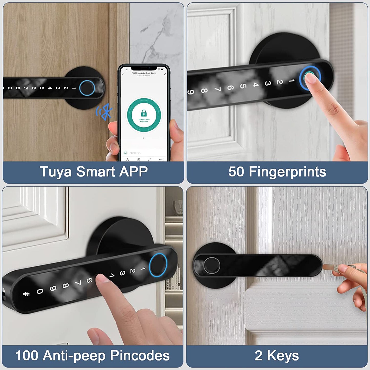 SecureTouch Fingerprint Smart Lock