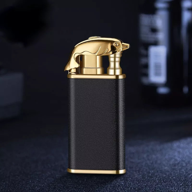 Engraved Crocodile Lighter