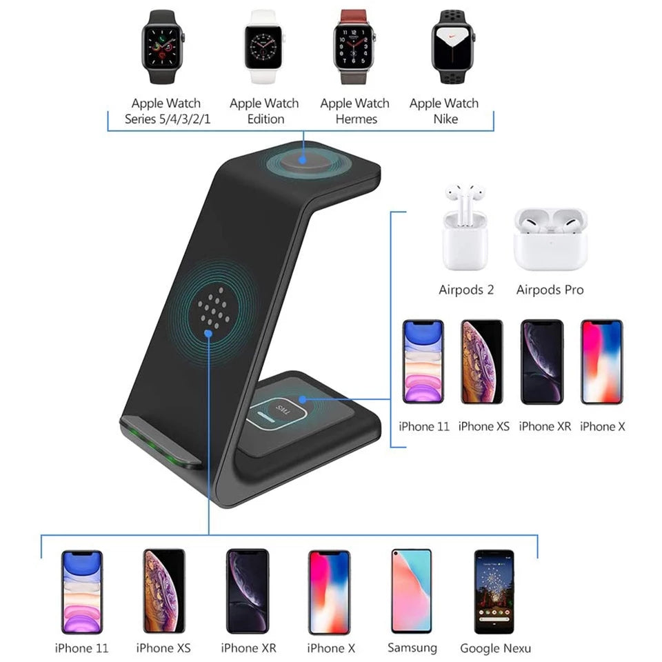 3 In 1 Wireless Charger