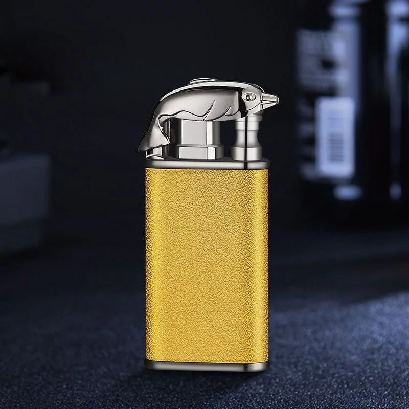 Engraved Crocodile Lighter