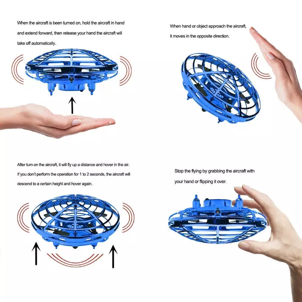 Hand controlled UFO