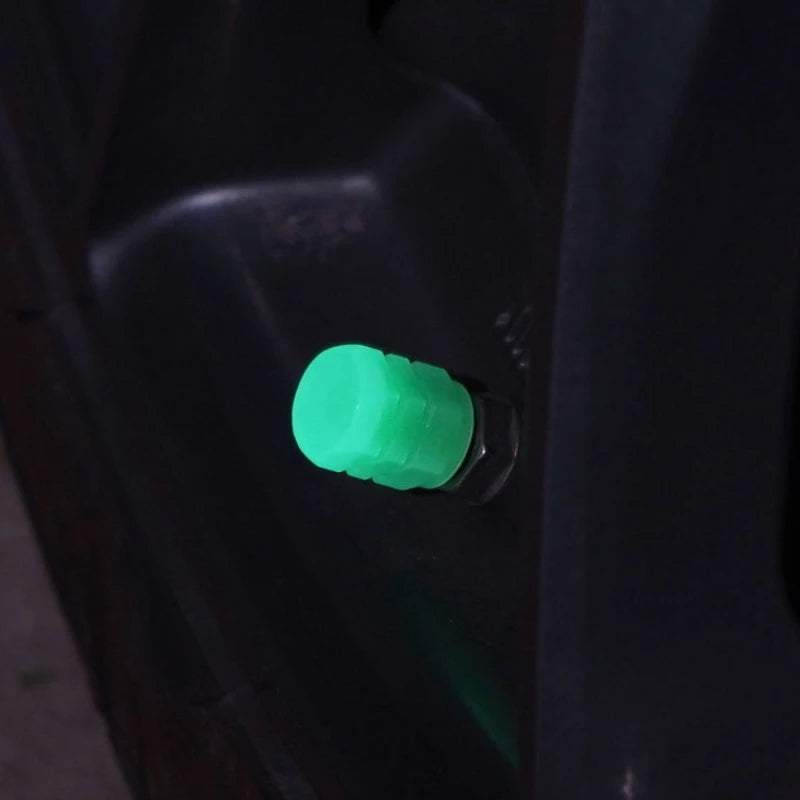 Glow In The Dark Tire Valve Cap