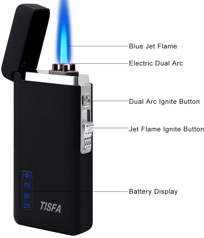 New Windproof Jet Plasma Lighter