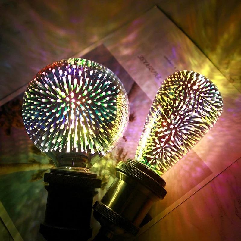 Firework Light Bulb