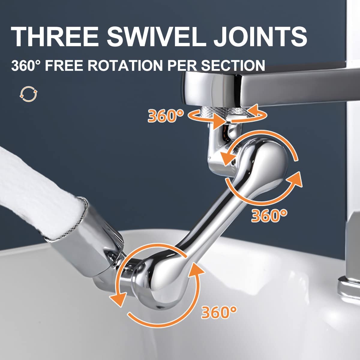 Universal 1080° Rotating Faucet