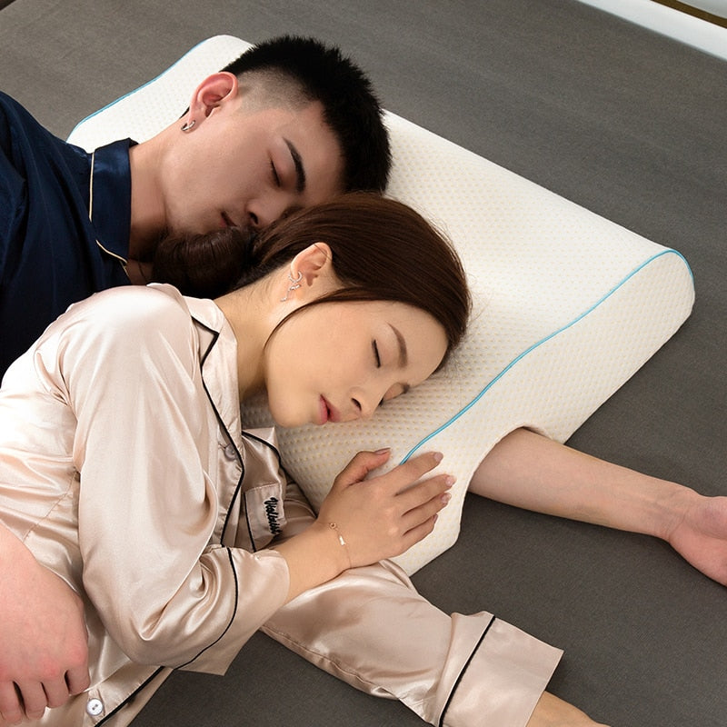 Memory Foam Couple Pillow