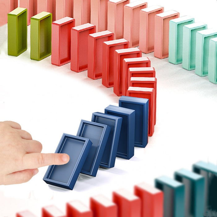 Toy Dominos Train