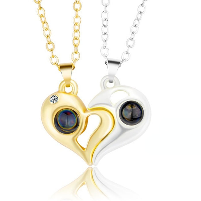 Couples 100 Languages Necklace
