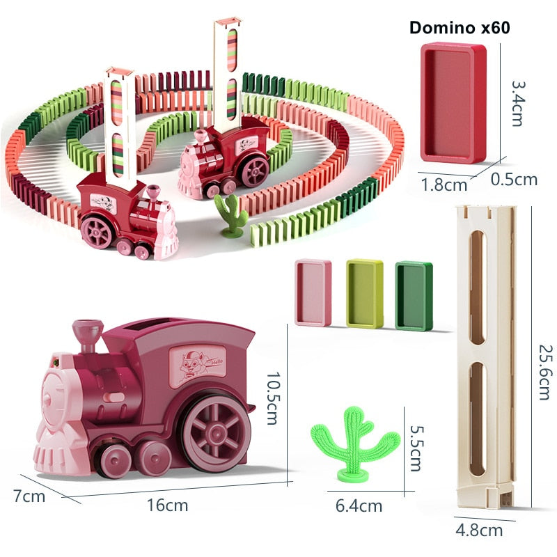 Toy Dominos Train