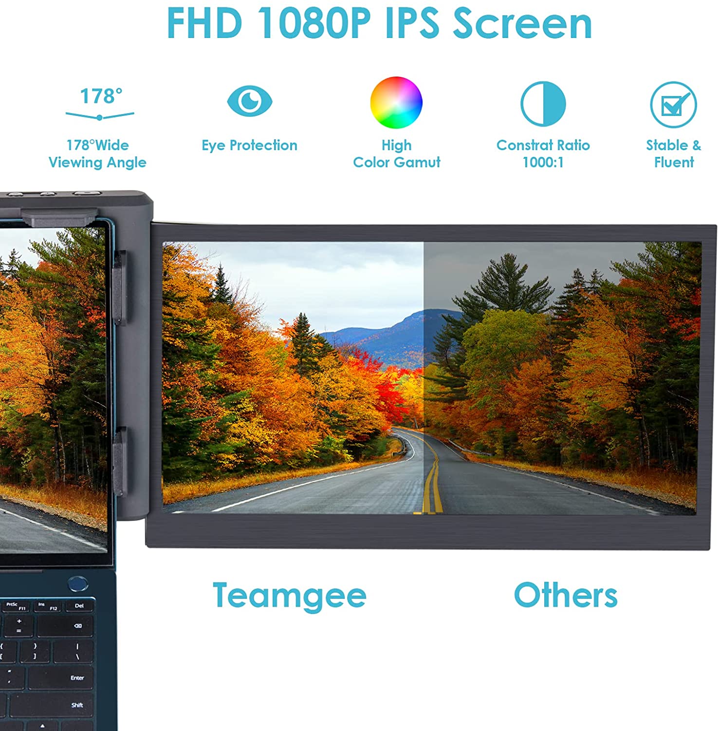 Dual Monitor Laptop Extender
