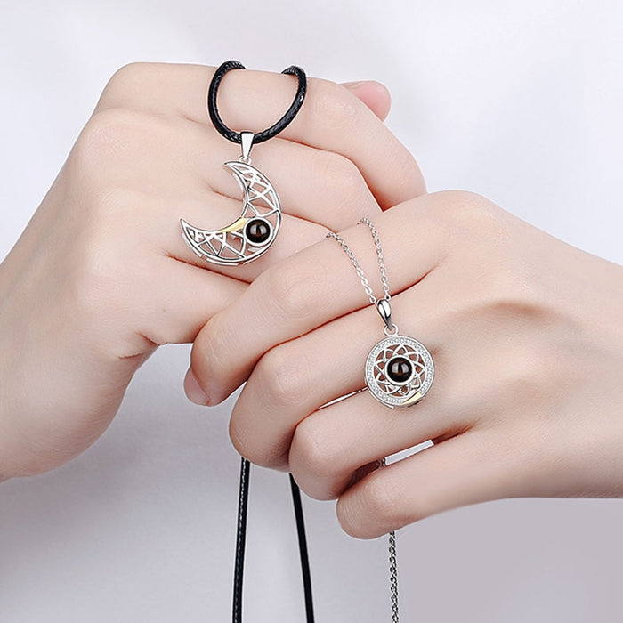Couples 100 Languages Necklace